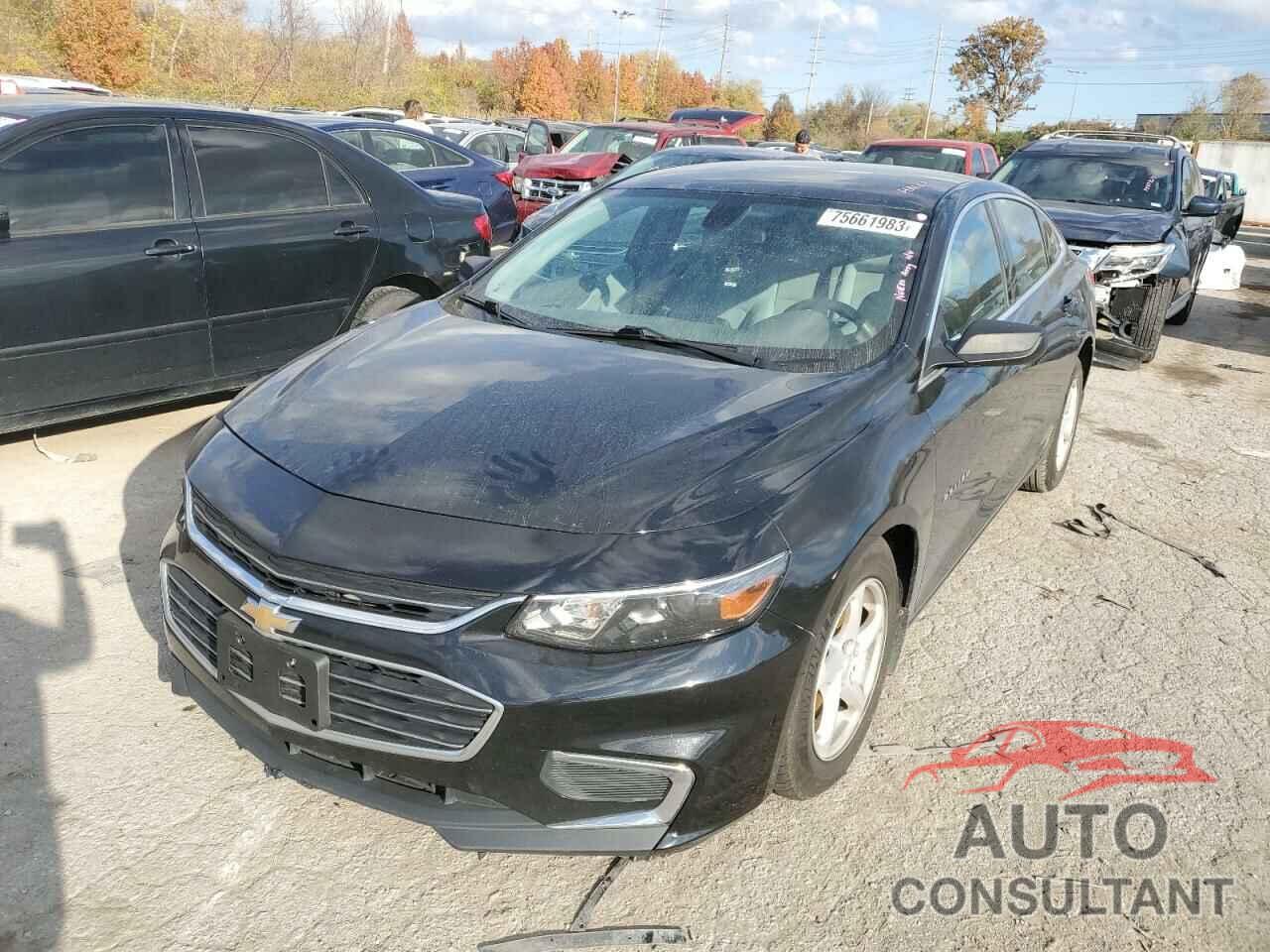 CHEVROLET MALIBU 2017 - 1G1ZB5ST4HF140656