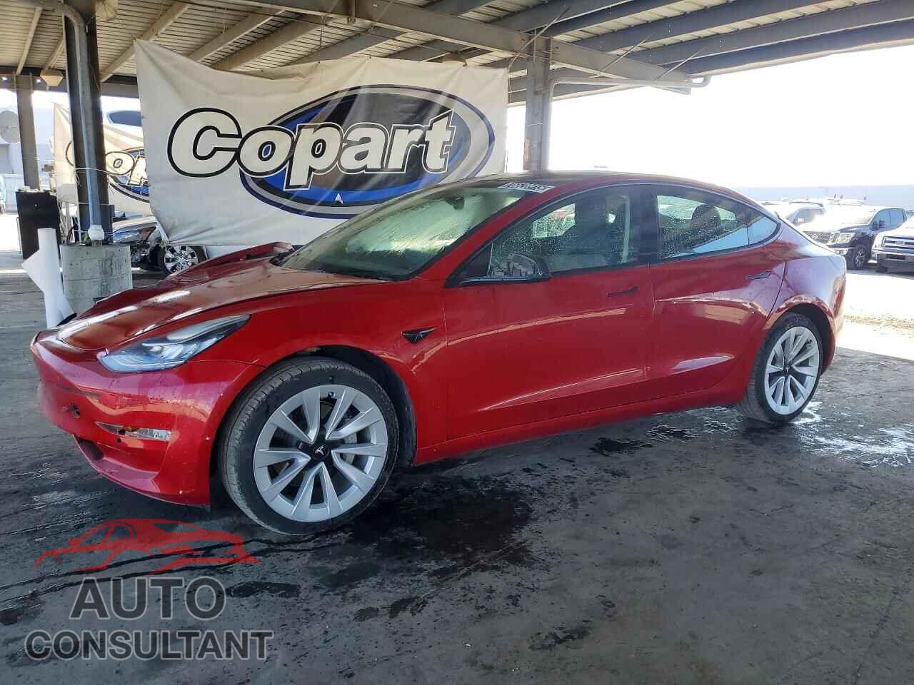 TESLA MODEL 3 2022 - 5YJ3E1EB6NF259096