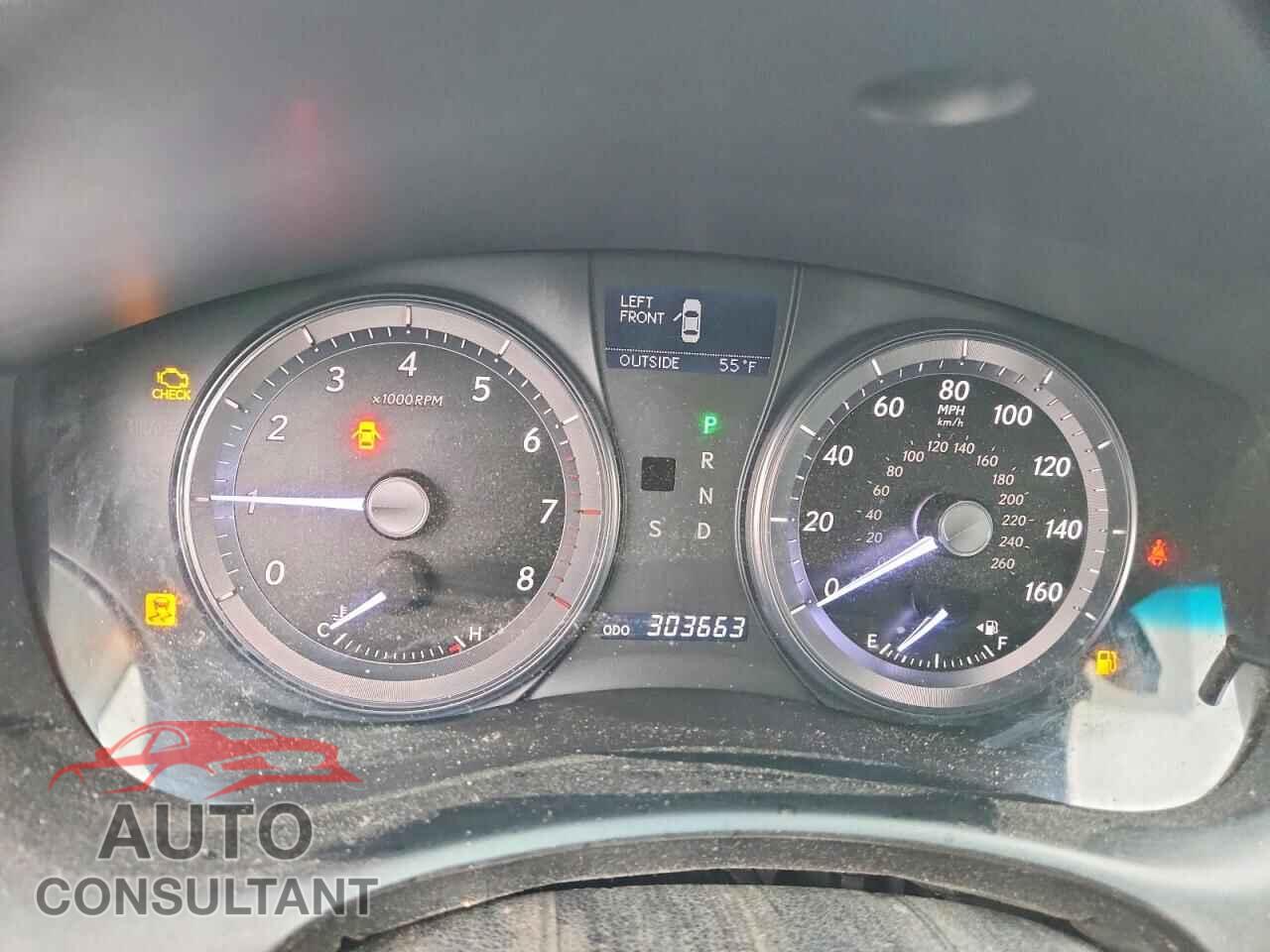 LEXUS ES350 2010 - JTHBK1EG0A2345788