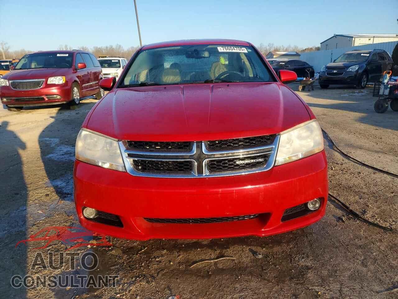 DODGE AVENGER 2011 - 1B3BD2FG7BN586684