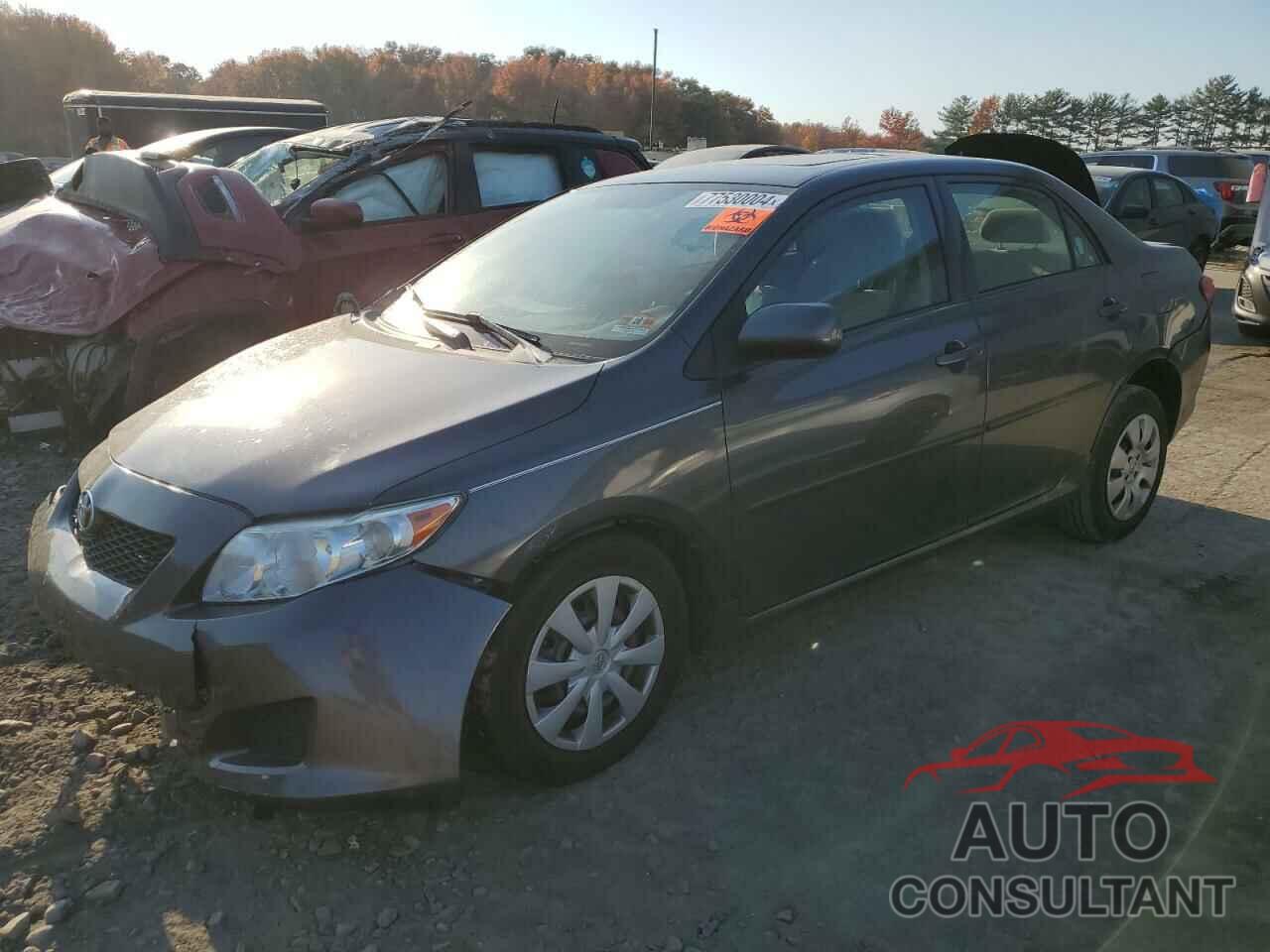 TOYOTA COROLLA 2009 - 1NXBU40E09Z081387