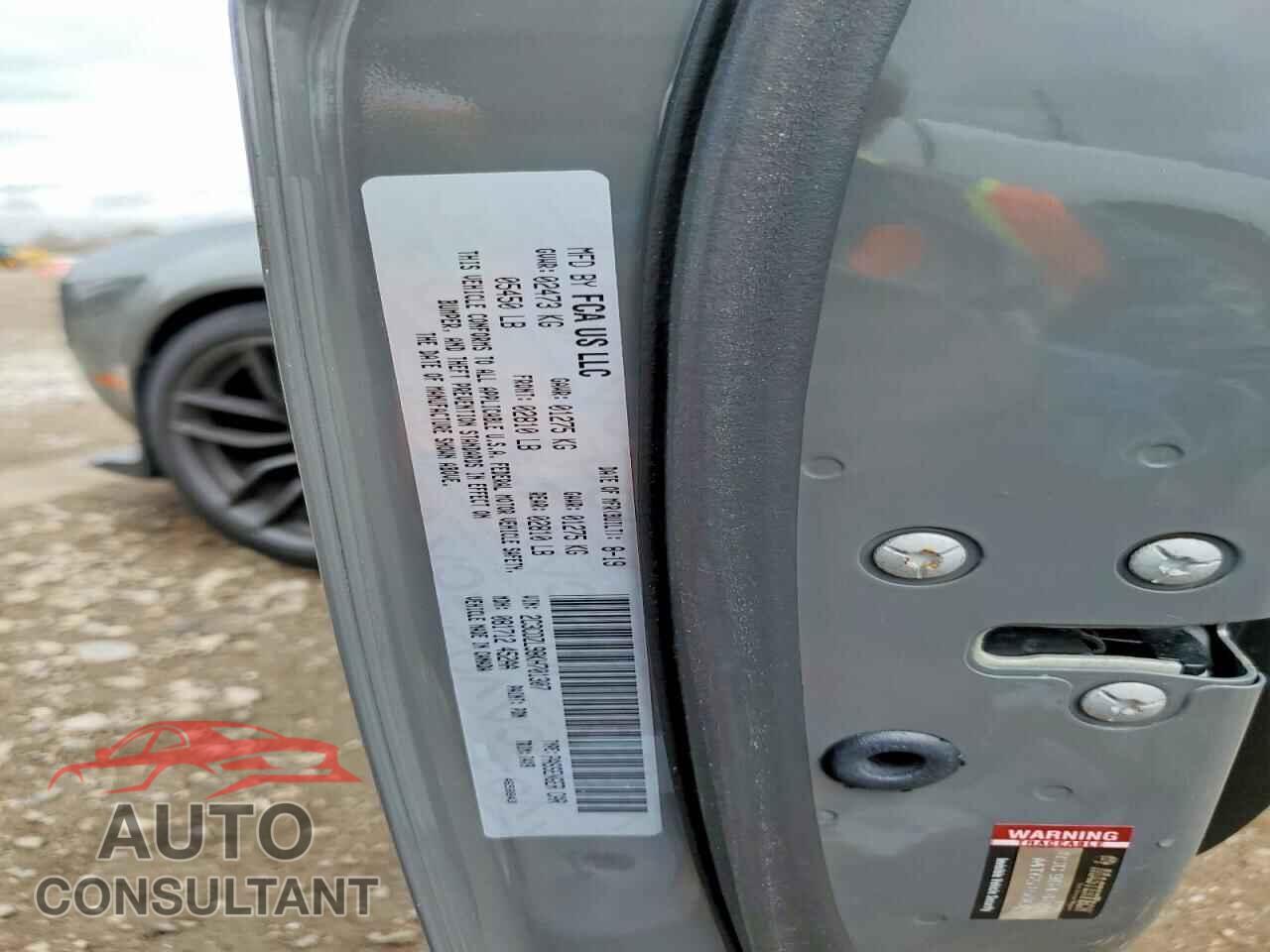 DODGE CHALLENGER 2019 - 2C3CDZL98KH701307