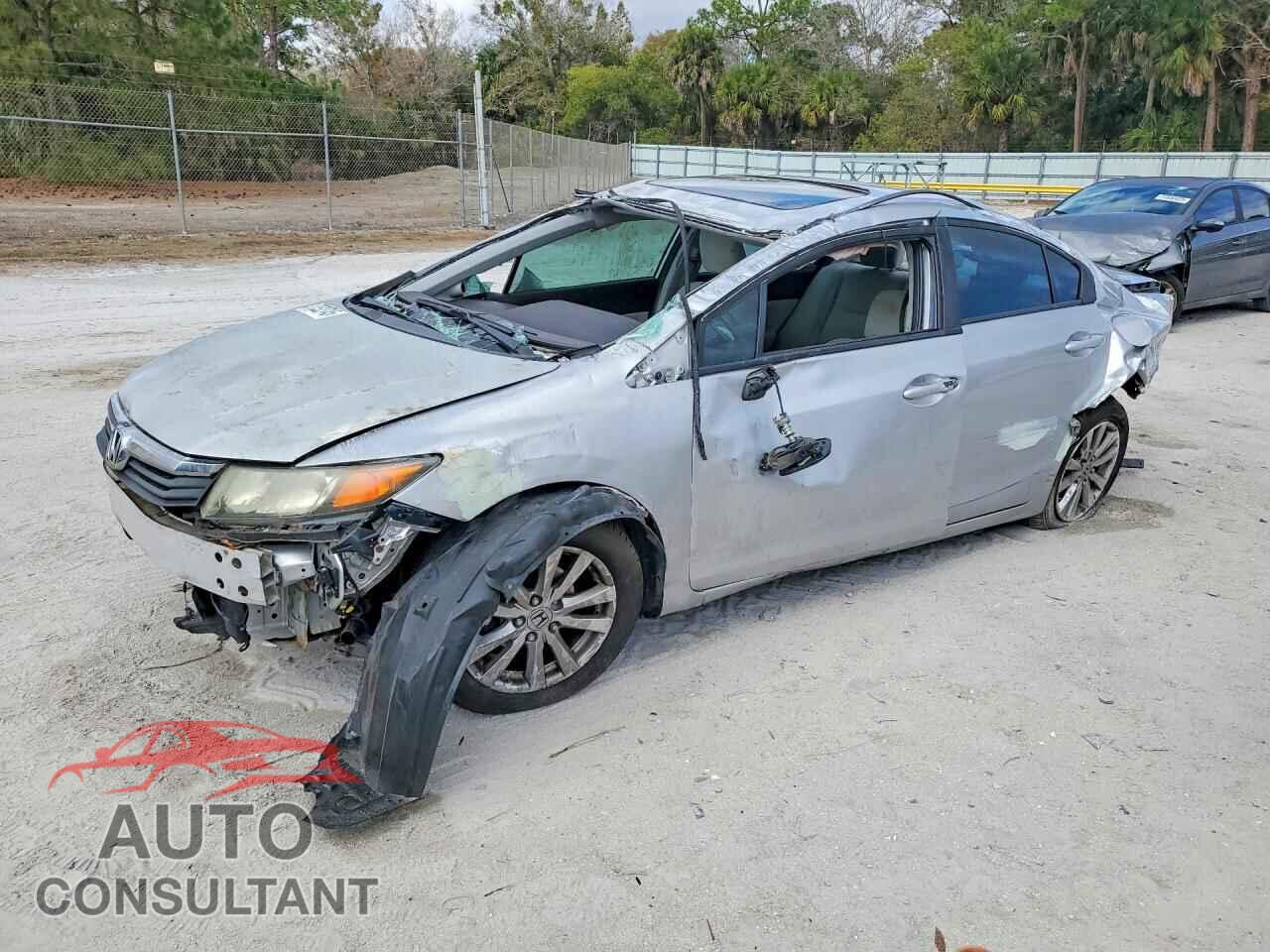 HONDA CIVIC 2012 - 19XFB2F82CE009727
