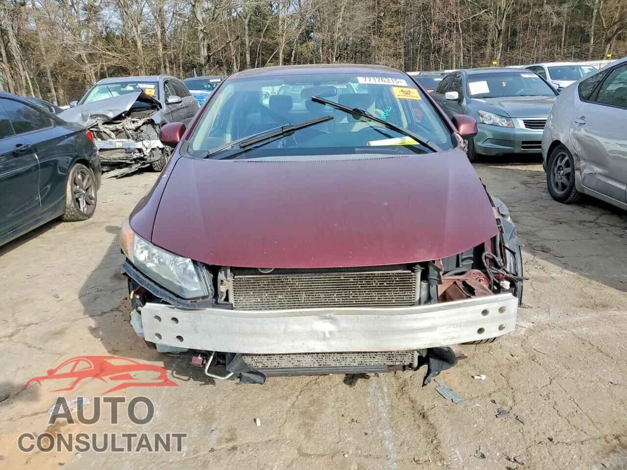 HONDA CIVIC 2012 - 2HGFB2F53CH534033
