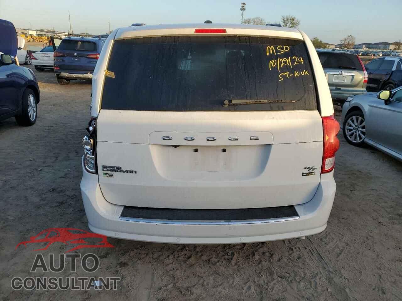 DODGE CARAVAN 2016 - 2C4RDGEG7GR361980