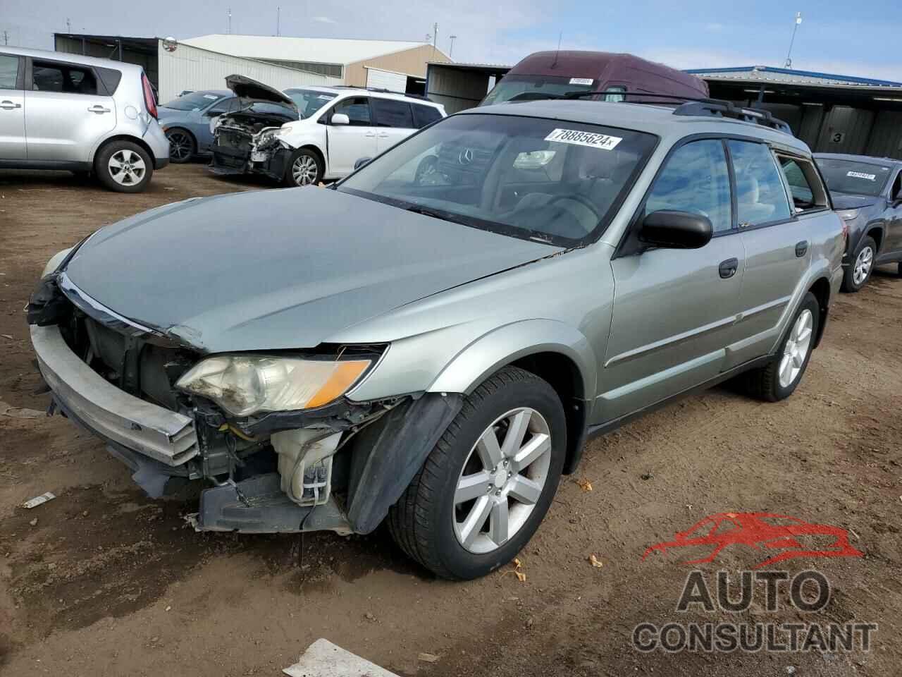 SUBARU OUTBACK 2009 - 4S4BP61C897312437