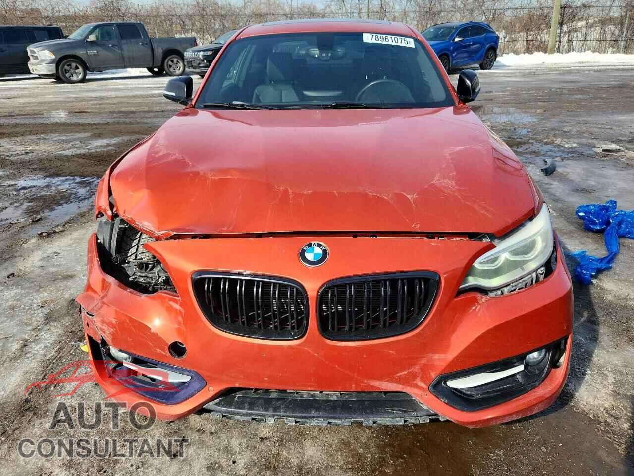 BMW 2 SERIES 2014 - WBA1F5C58EV255767