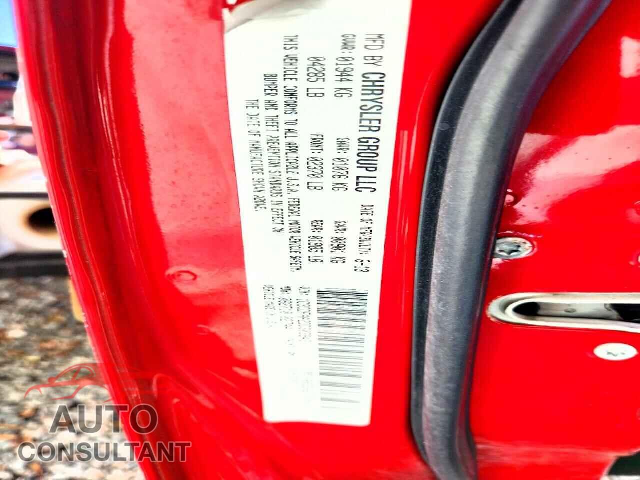 DODGE DART 2013 - 1C3CDFAA2DD303943