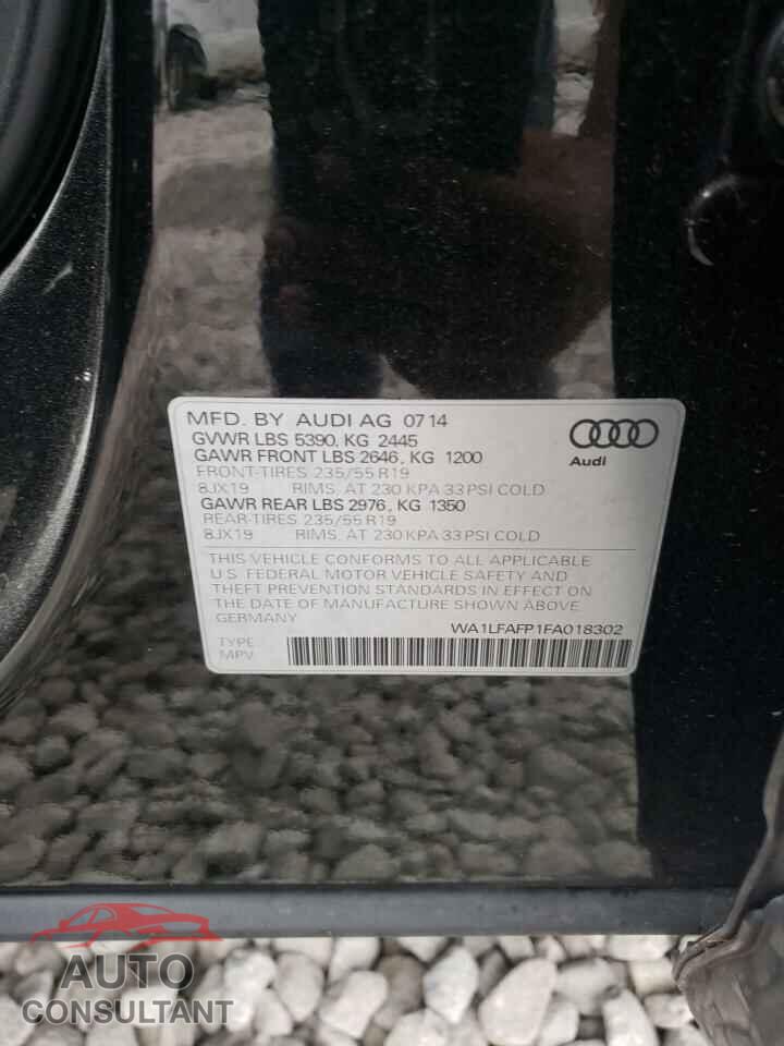 AUDI Q5 2015 - WA1LFAFP1FA018302