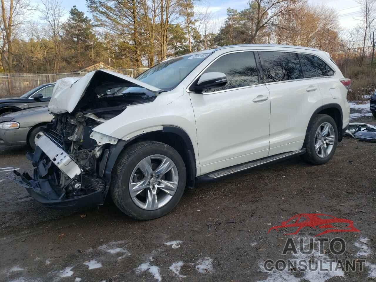 TOYOTA HIGHLANDER 2015 - 5TDDKRFH8FS130451