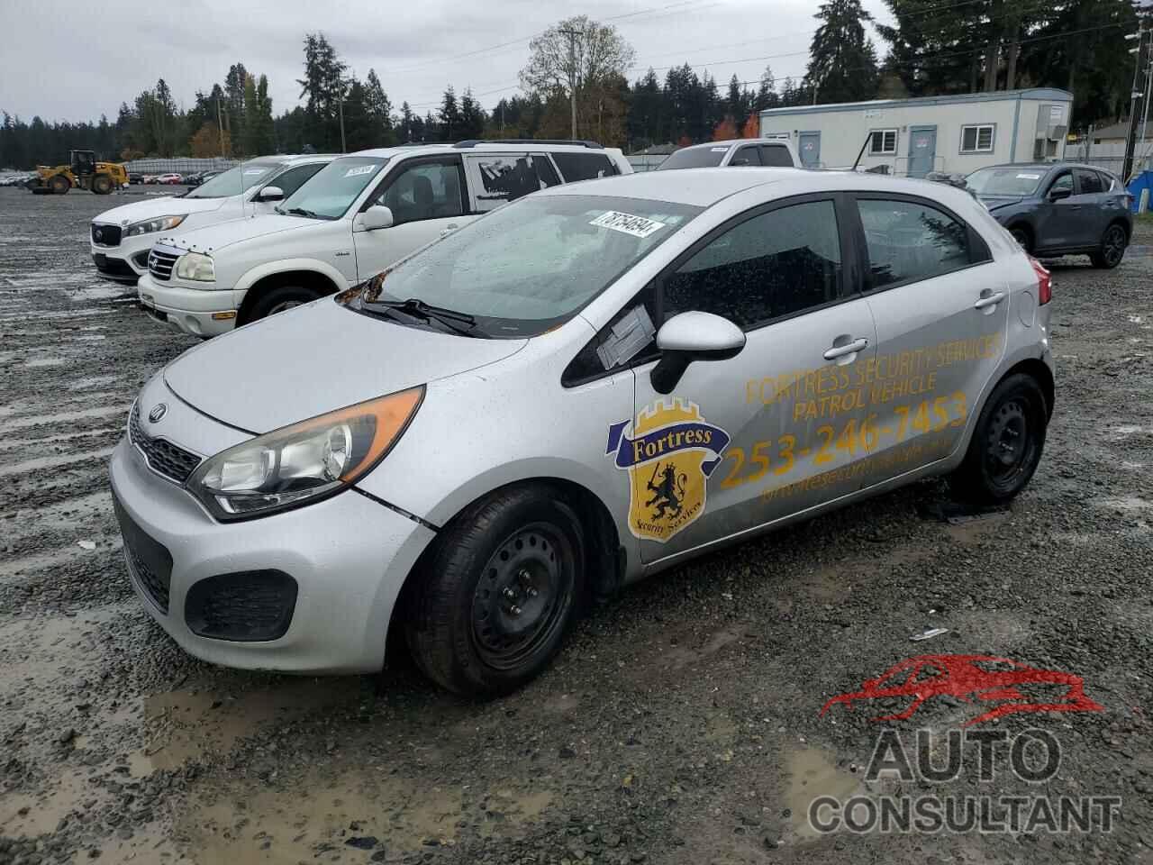 KIA RIO 2013 - KNADN5A32D6235542