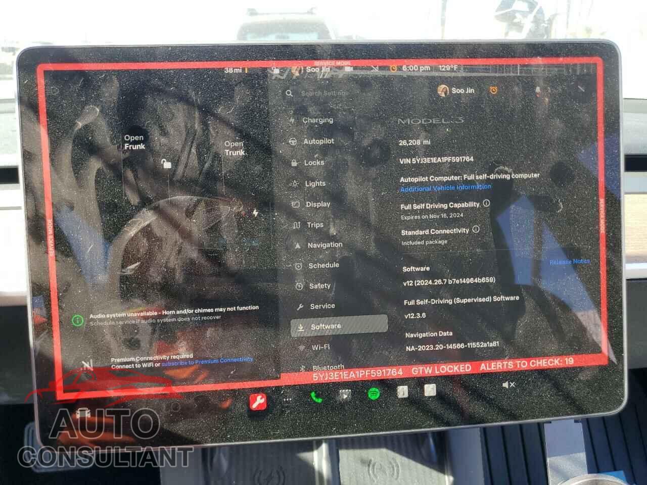 TESLA MODEL 3 2023 - 5YJ3E1EA1PF591764