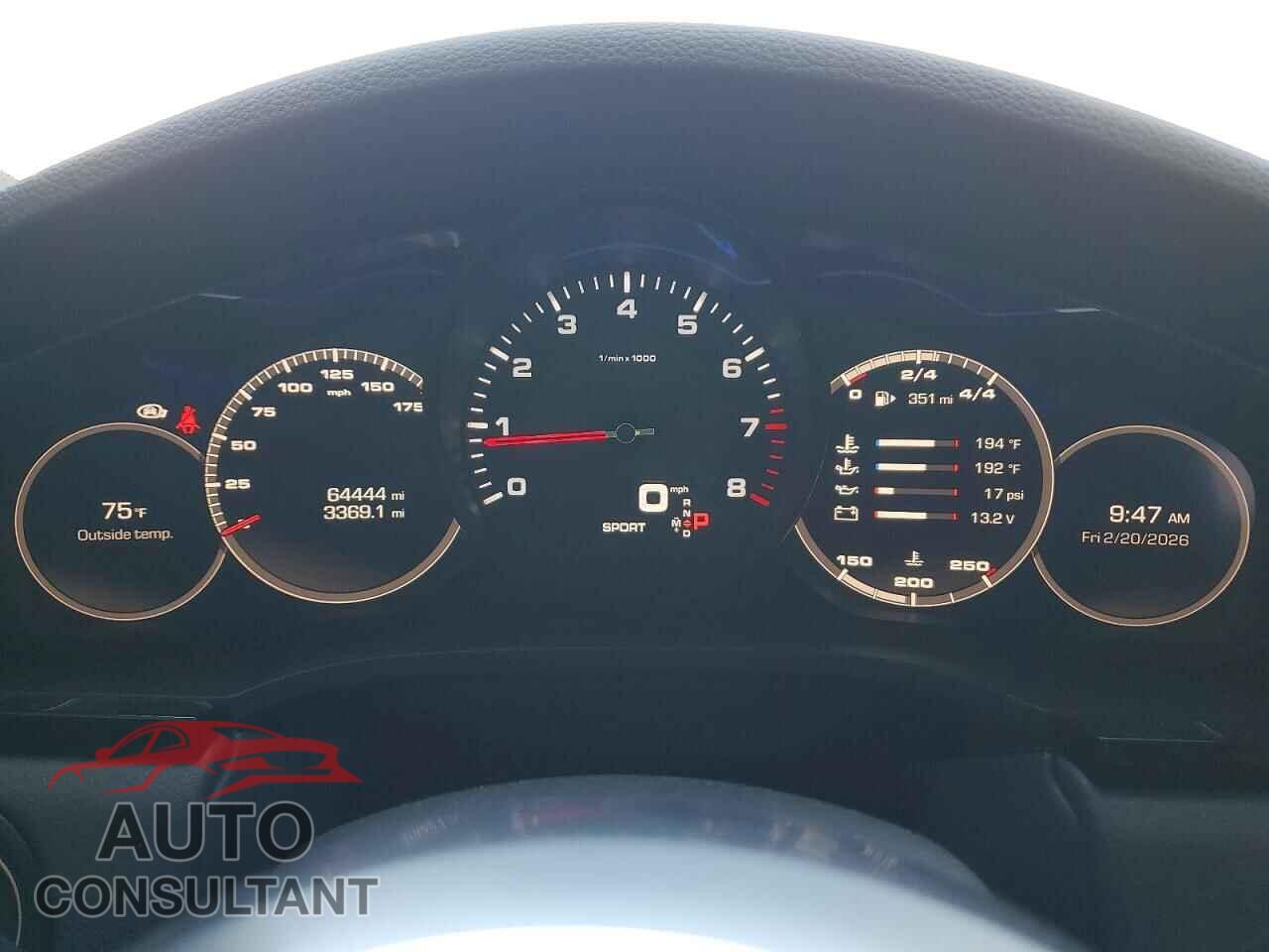 PORSCHE CAYENNE 2021 - WP1AA2AYXMDA03146