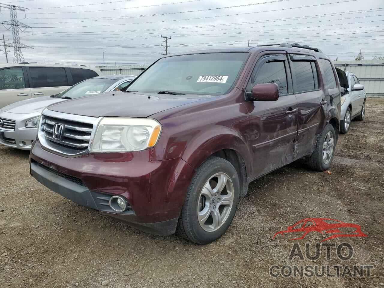 HONDA PILOT 2012 - 5FNYF4H50CB078440