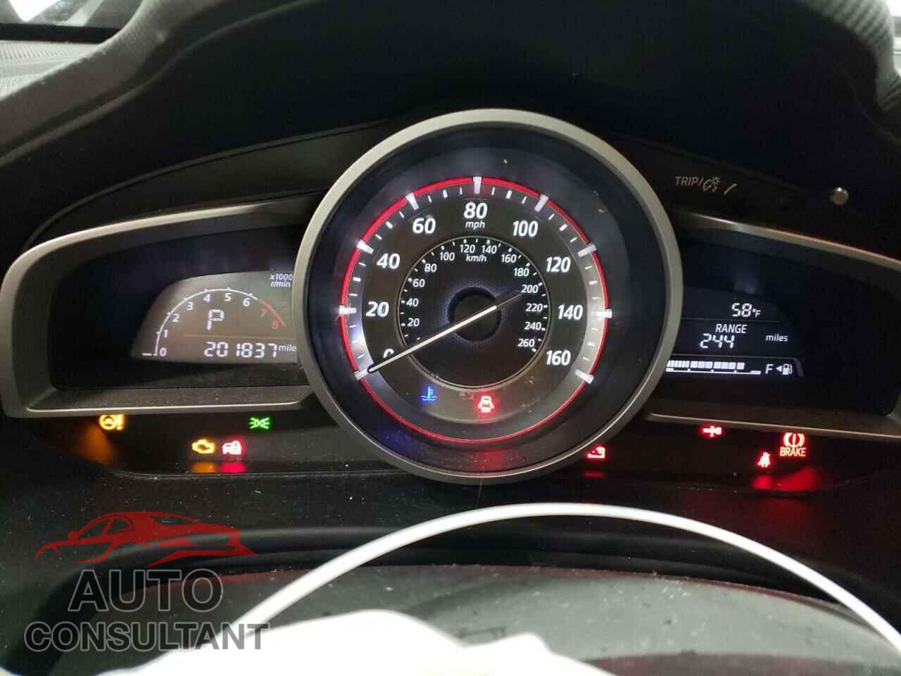 MAZDA 3 2014 - JM1BM1W75E1124189