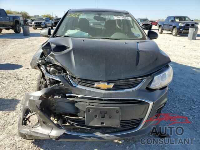 CHEVROLET SONIC 2018 - 1G1JD5SH7J4104769