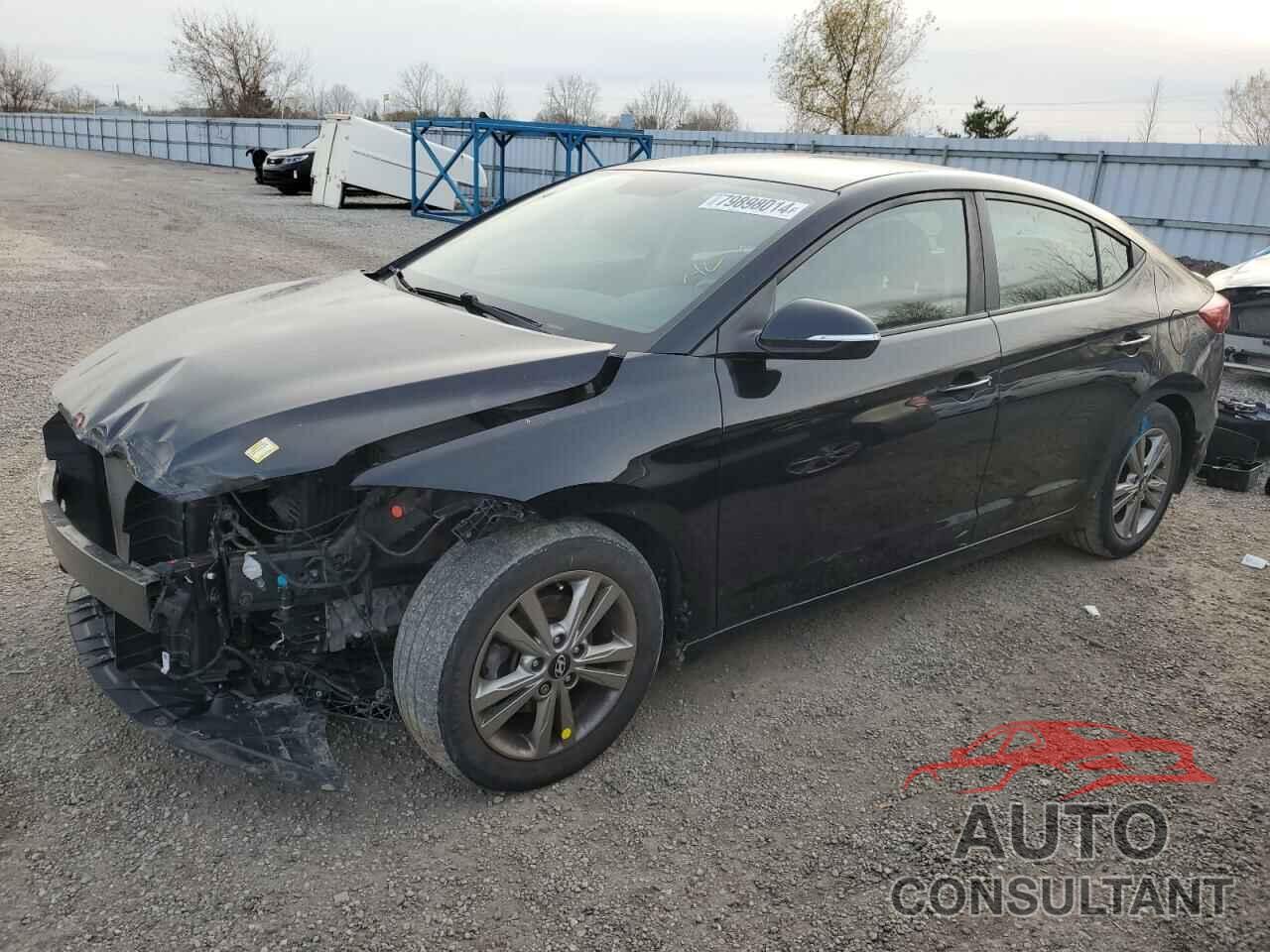 HYUNDAI ELANTRA 2017 - KMHD84LF2HU401549