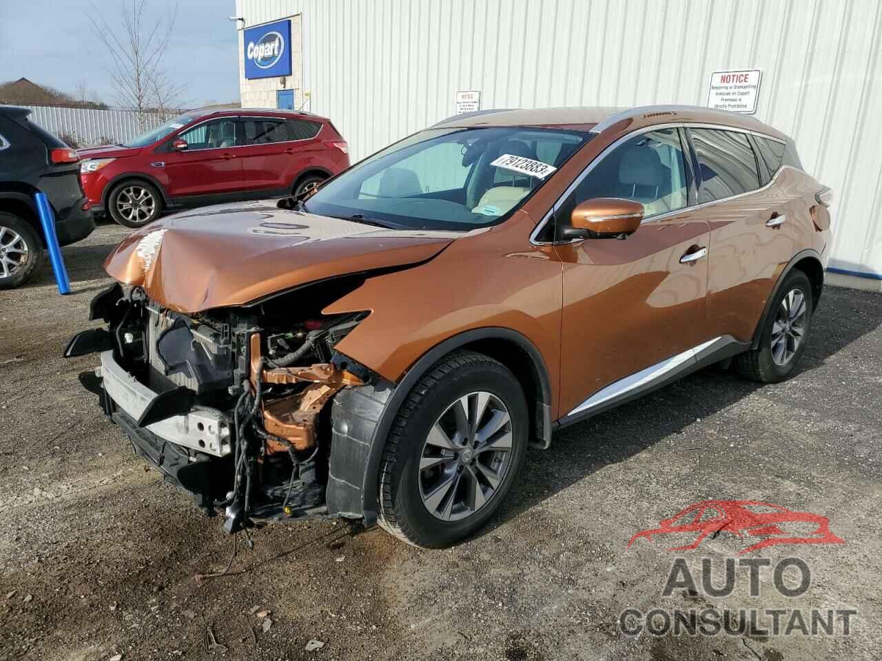 NISSAN MURANO 2015 - 5N1AZ2MHXFN219027