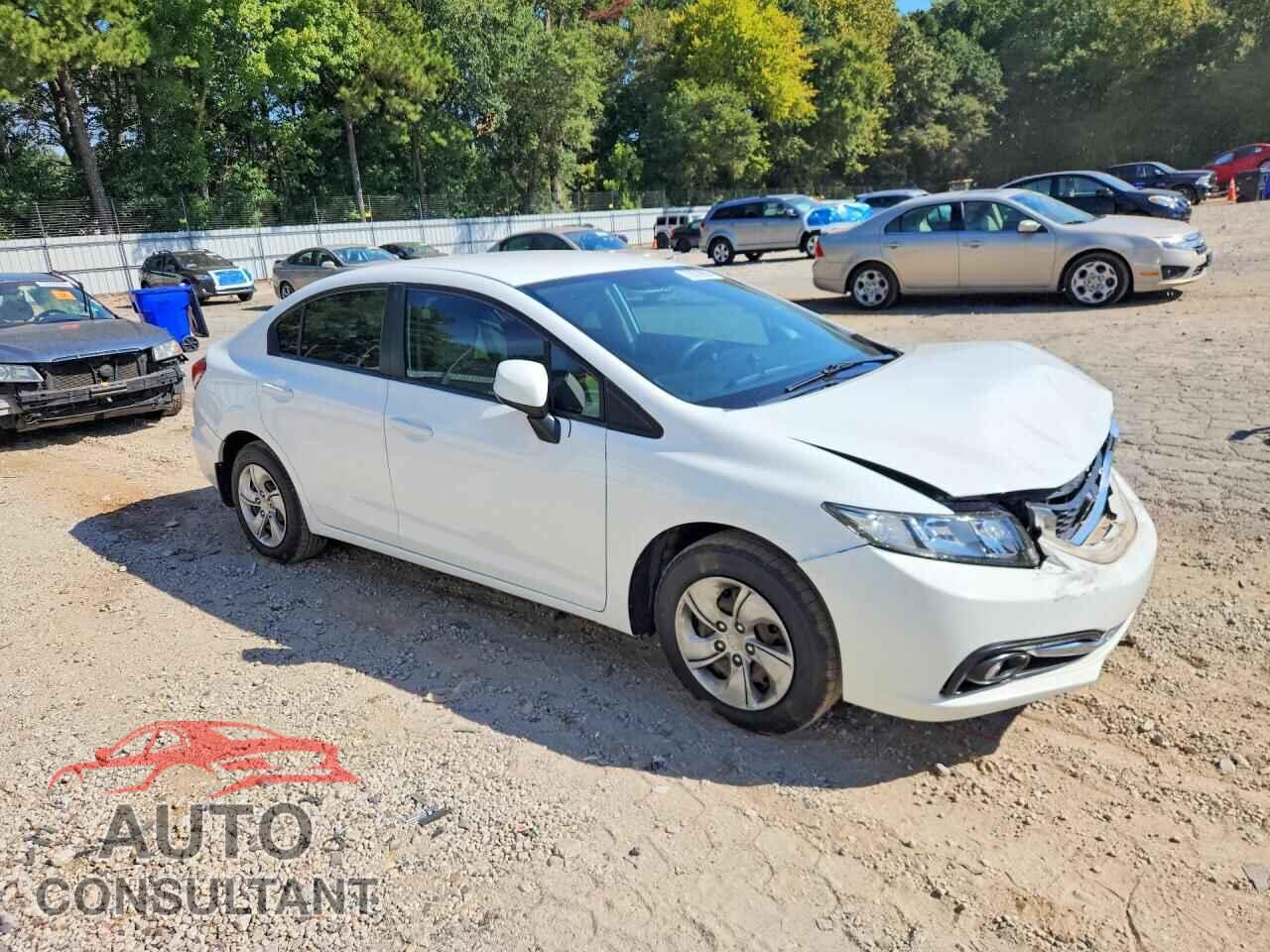 HONDA CIVIC 2013 - 19XFB2F54DE083657