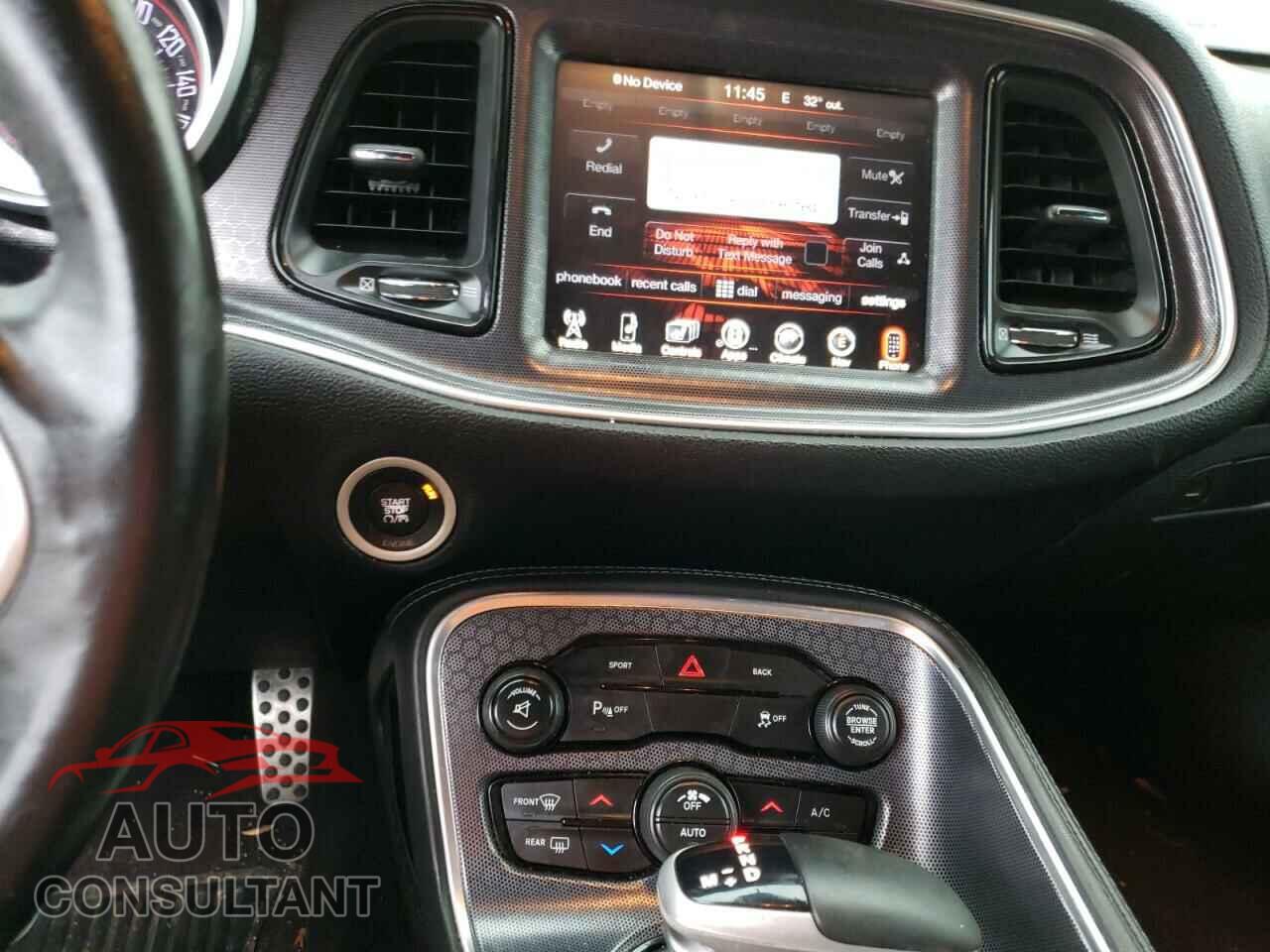 DODGE CHALLENGER 2016 - 2C3CDZAG1GH240704
