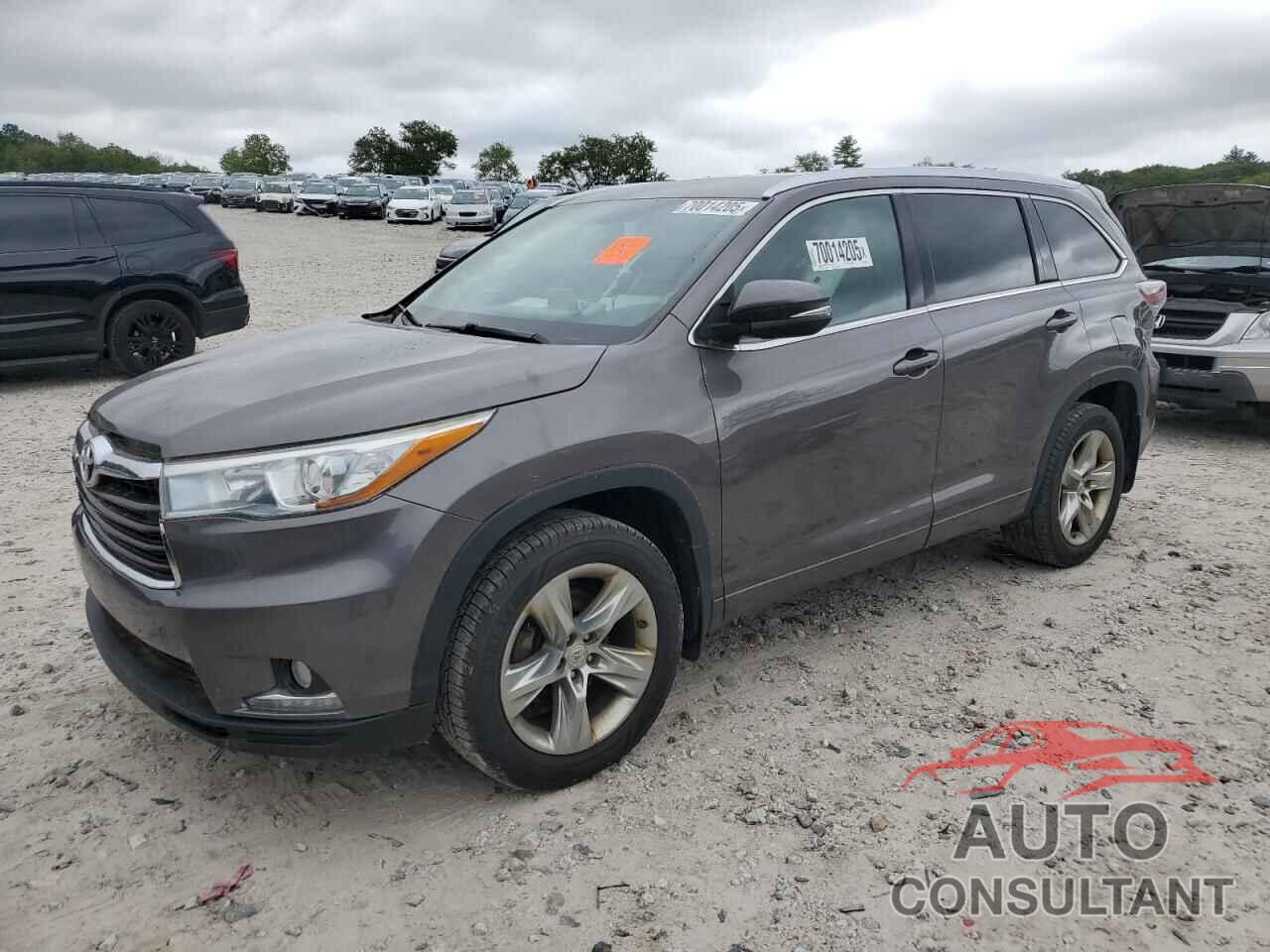 TOYOTA HIGHLANDER 2015 - 5TDDKRFH4FS111816