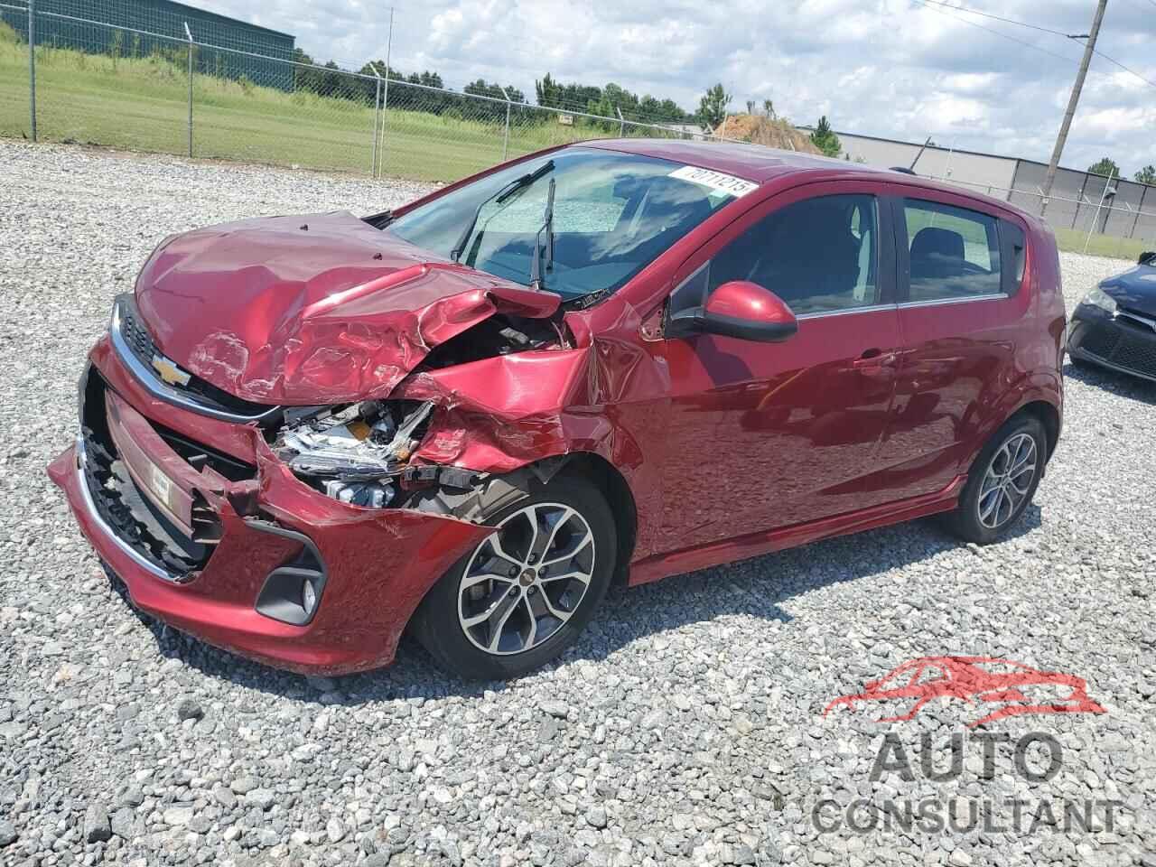CHEVROLET SONIC 2017 - 1G1JD6SH8H4115425