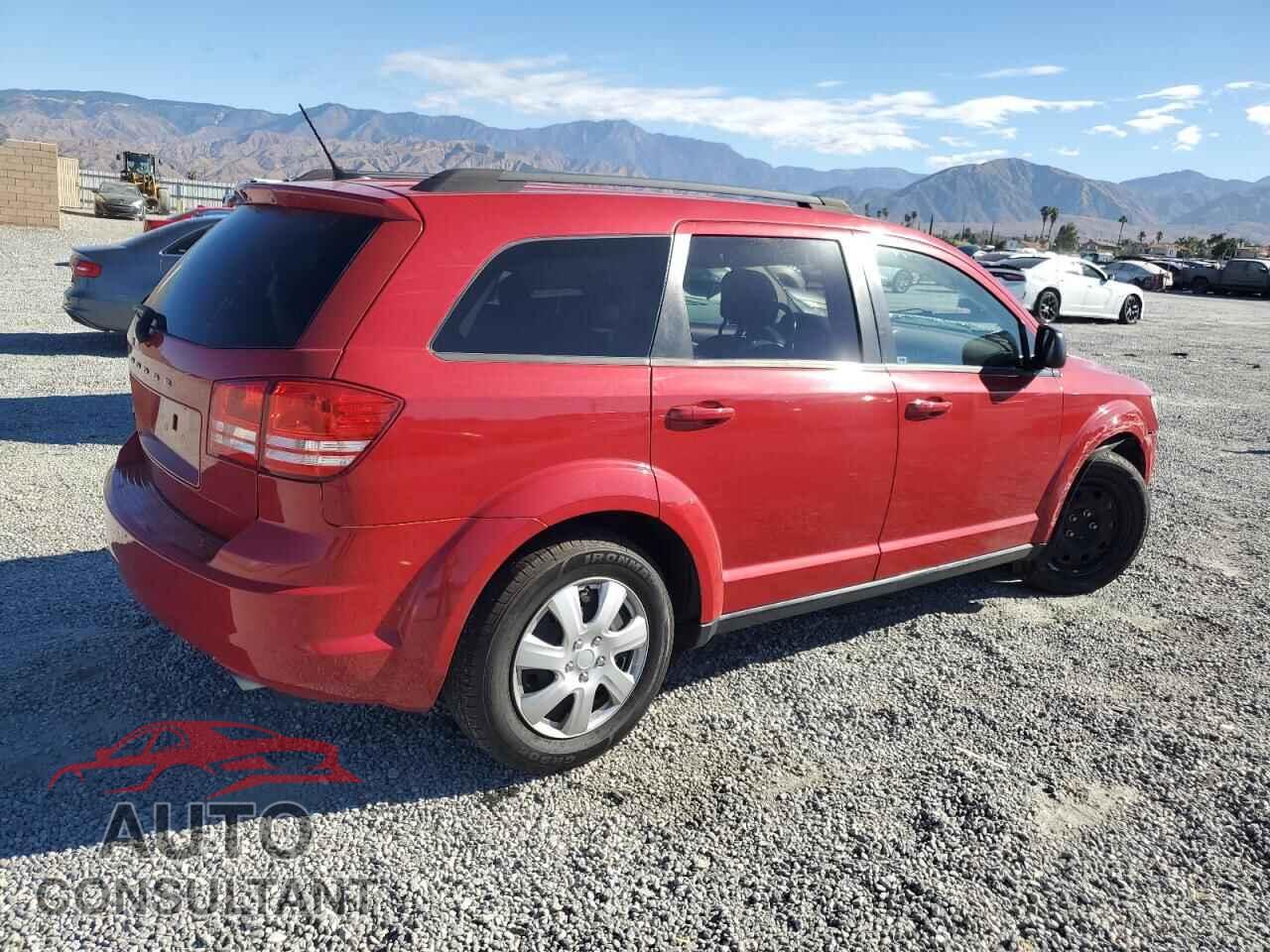 DODGE JOURNEY 2016 - 3C4PDCAB5GT210286