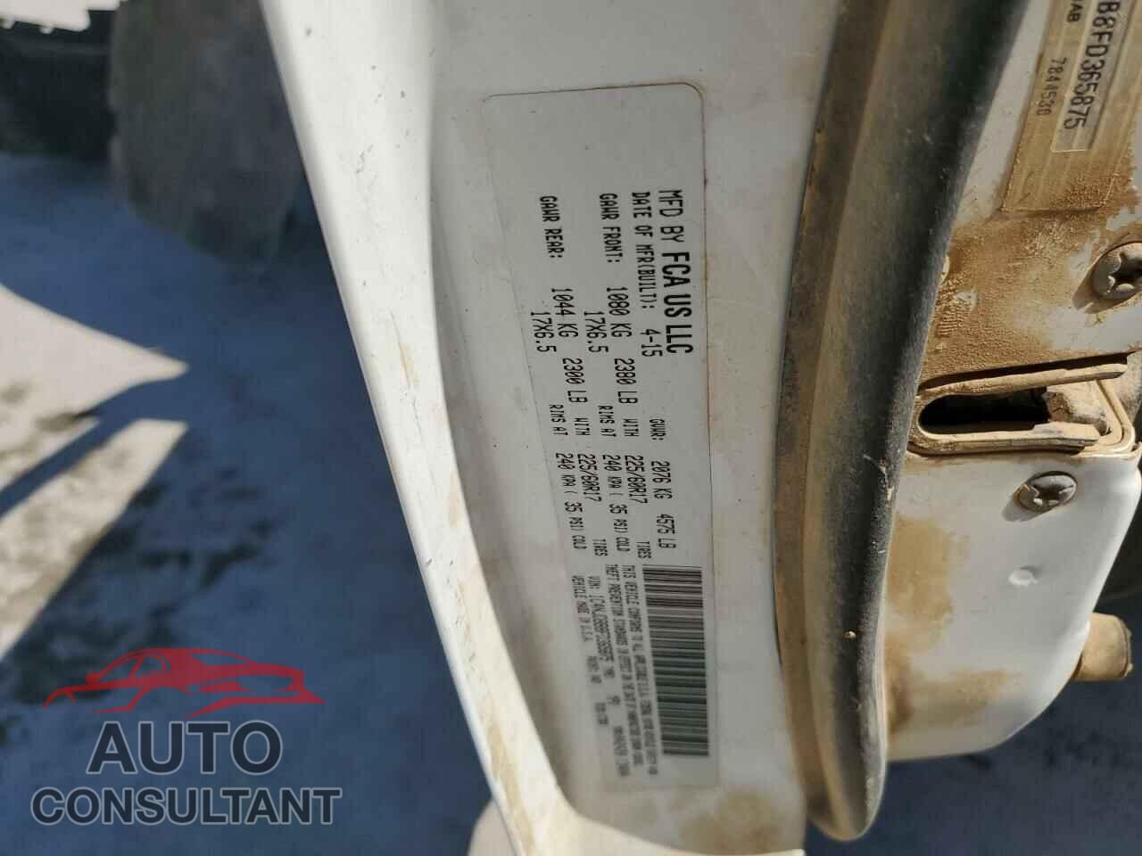 JEEP COMPASS 2015 - 1C4NJDBB8FD365875