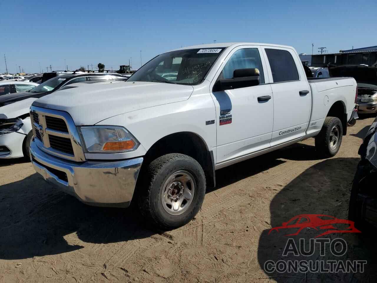 DODGE RAM 2500 2012 - 3C6TD5CT1CG134883