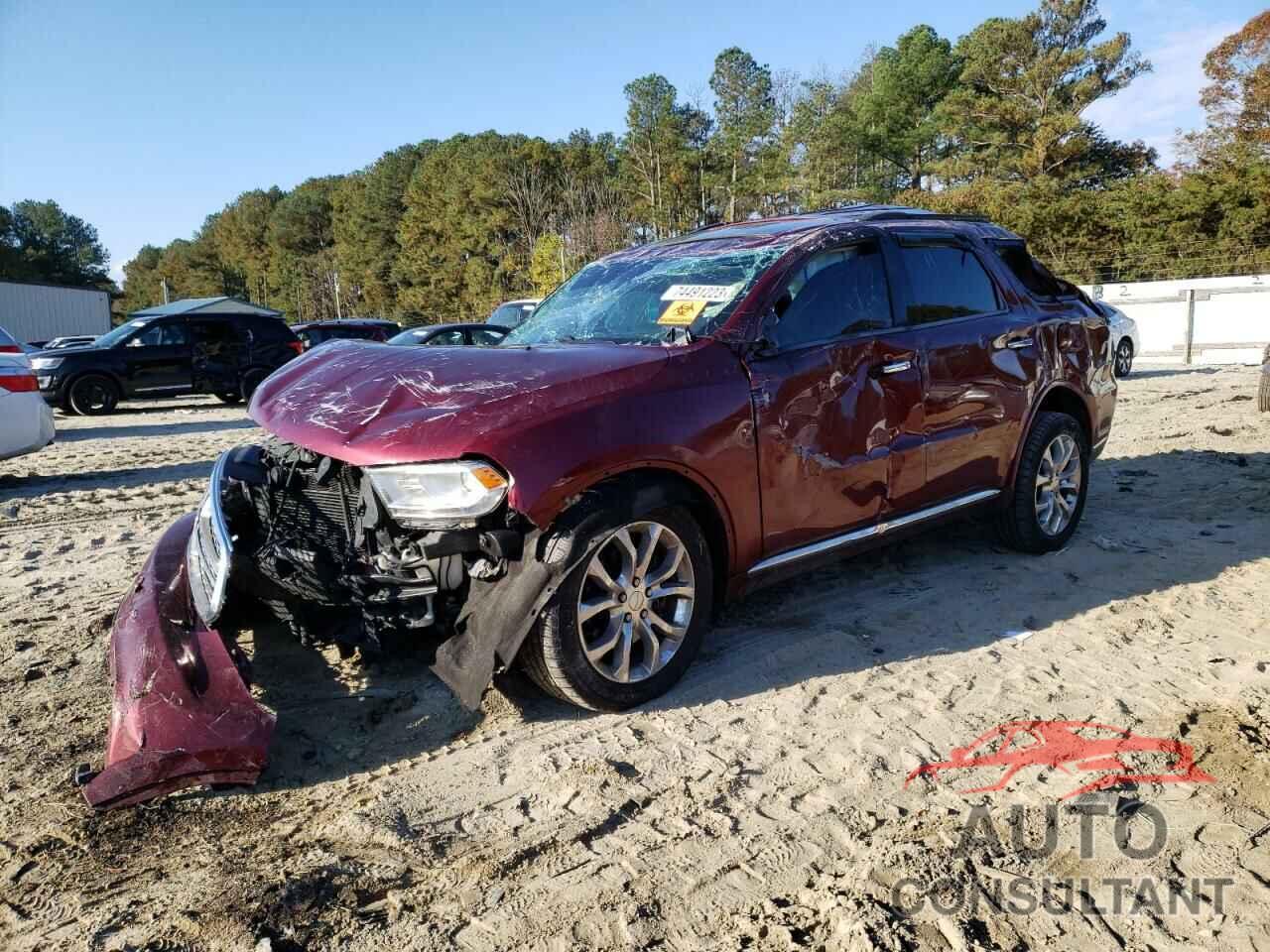 DODGE DURANGO 2017 - 1C4RDJEG7HC945772