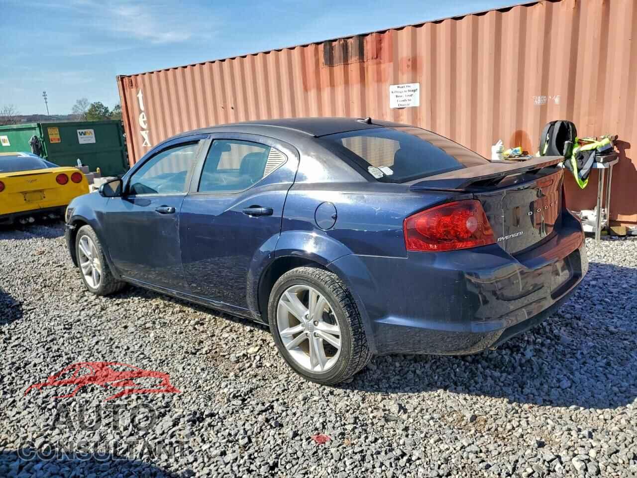 DODGE AVENGER 2012 - 1C3CDZEG9CN165570