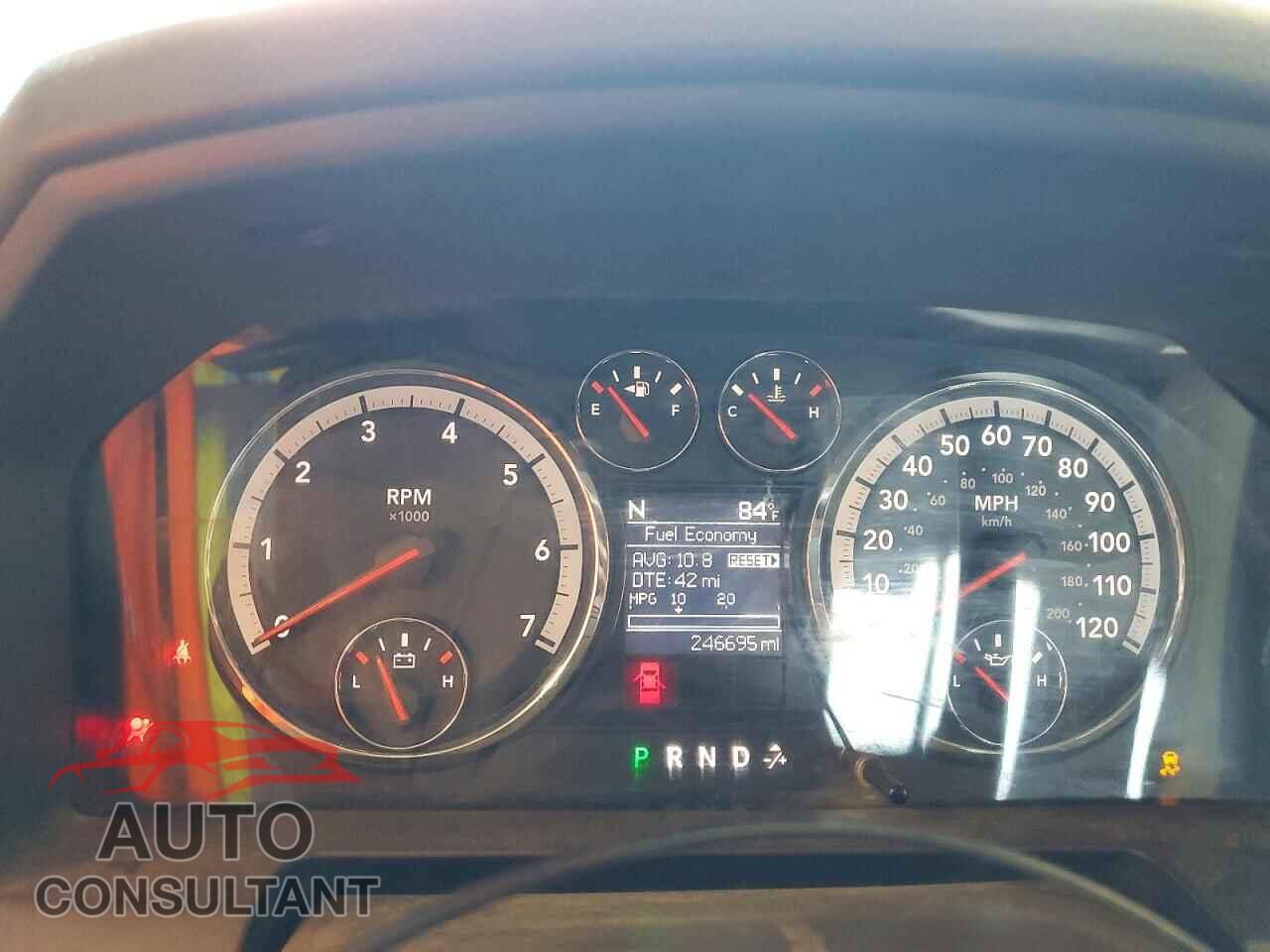 DODGE RAM 1500 2012 - 1C6RD6LT6CS312876