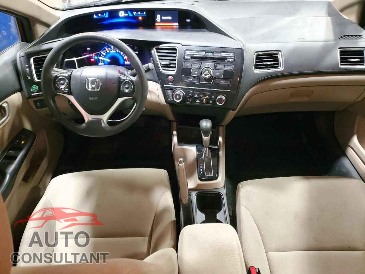HONDA CIVIC 2013 - 2HGFB2F50DH586463