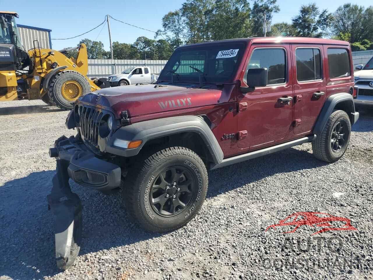 JEEP WRANGLER 2021 - 1C4HJXDG6MW693336