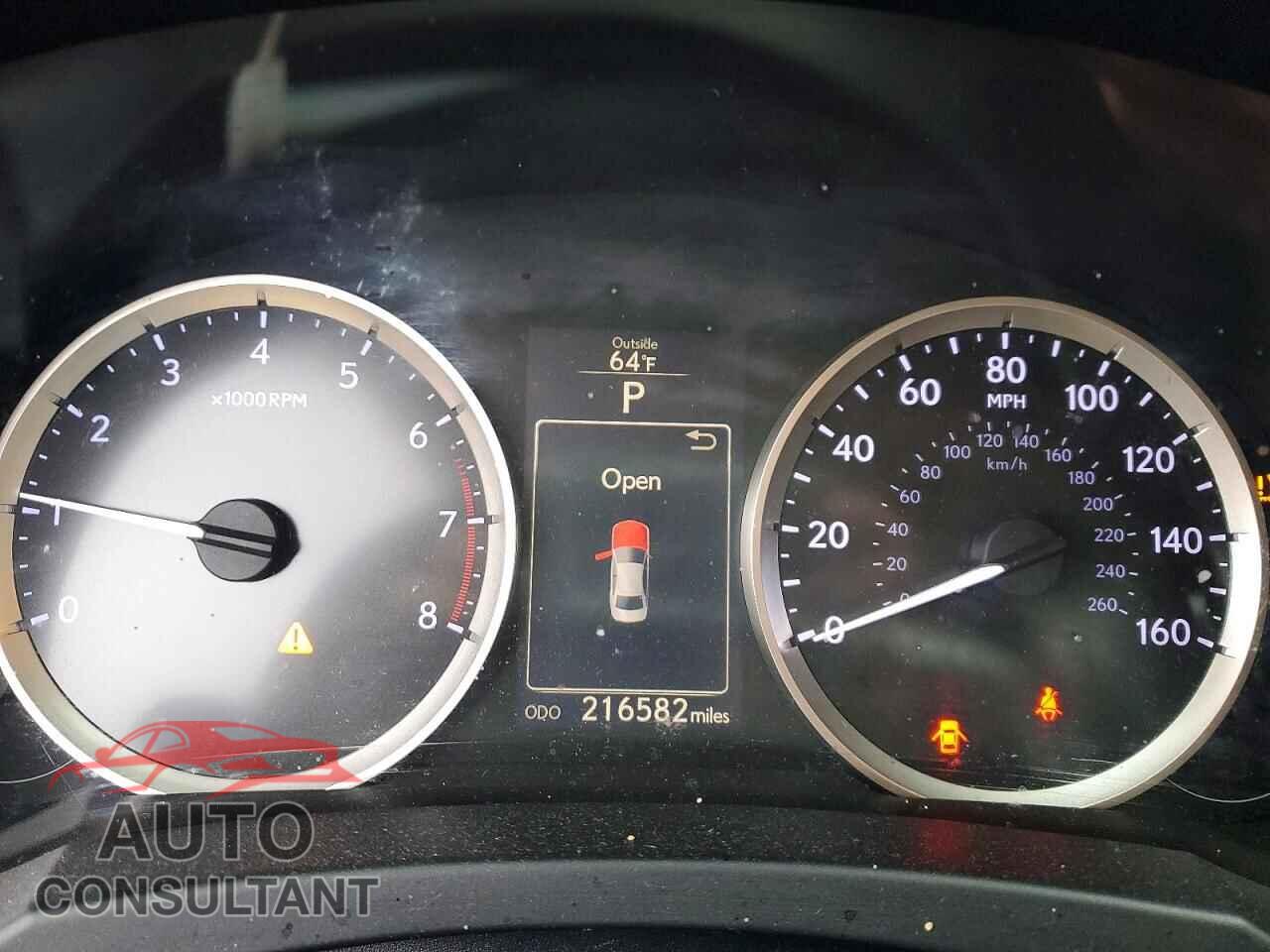 LEXUS IS 2015 - JTHBF1D20F5050416
