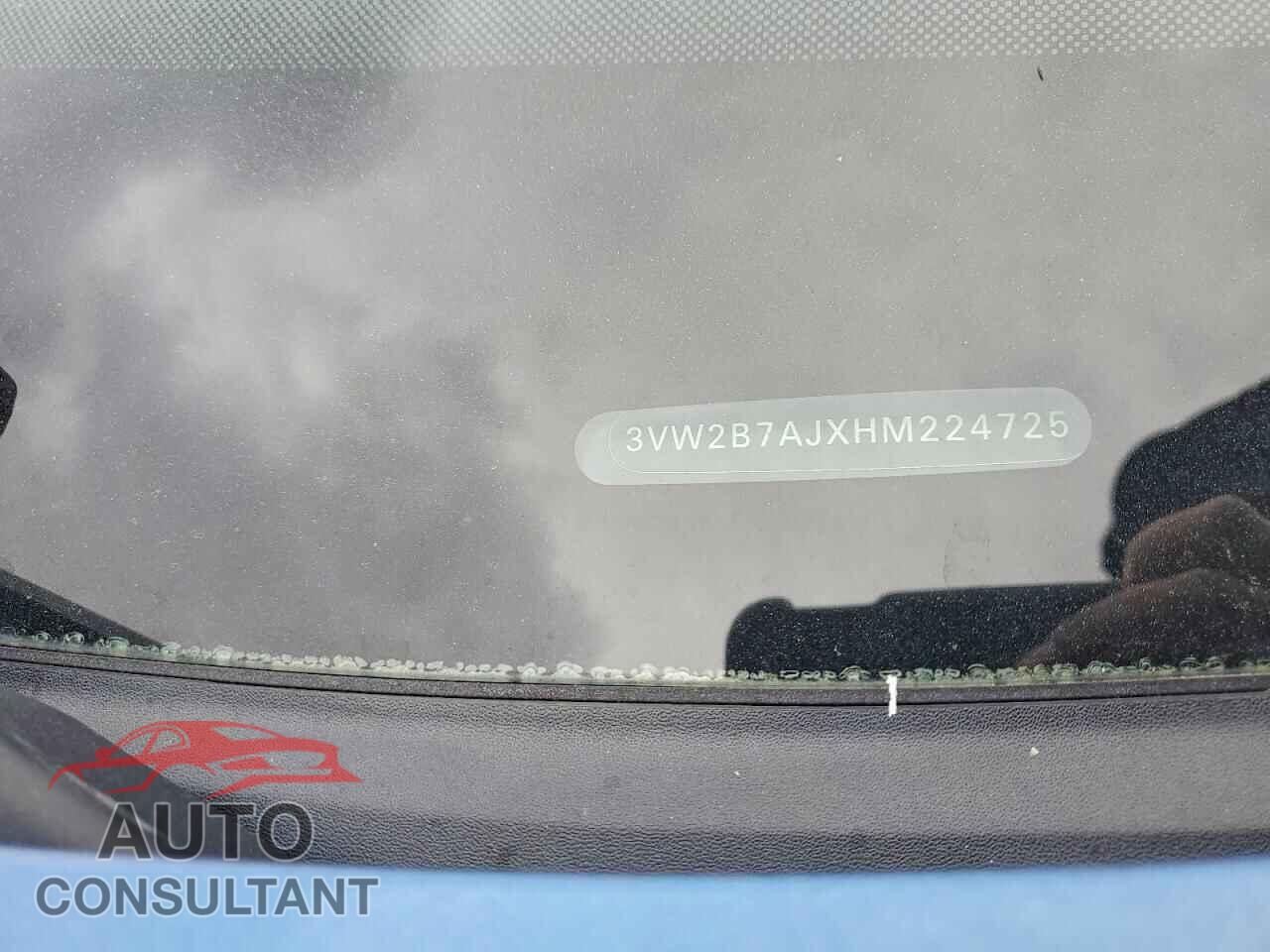 VOLKSWAGEN JETTA 2017 - 3VW2B7AJXHM224725