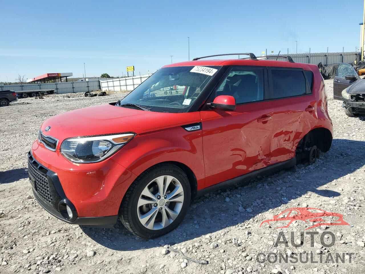 KIA SOUL 2016 - KNDJP3A58G7860225