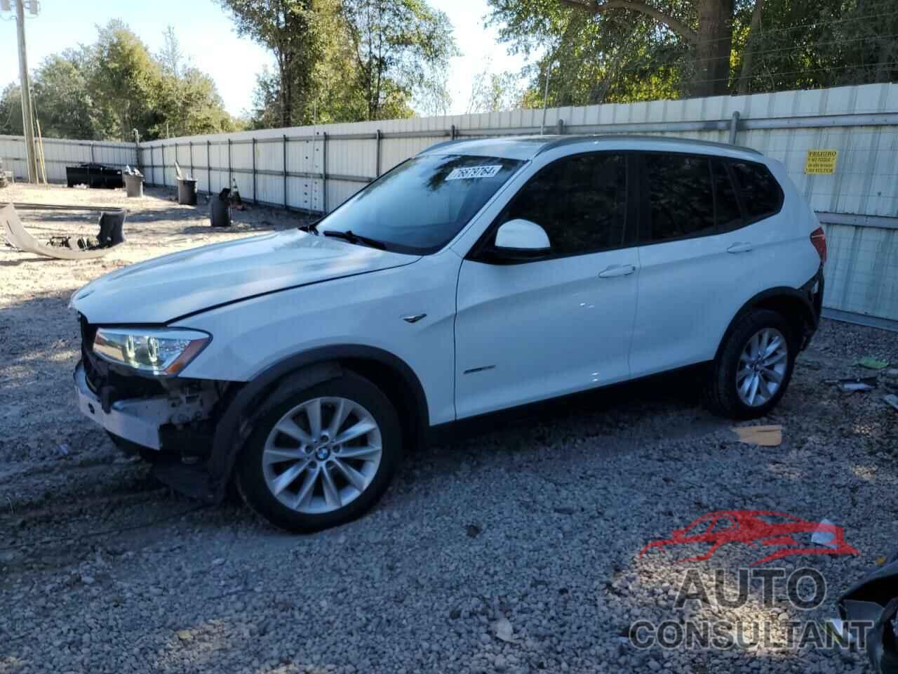 BMW X3 2016 - 5UXWZ7C51G0R33303