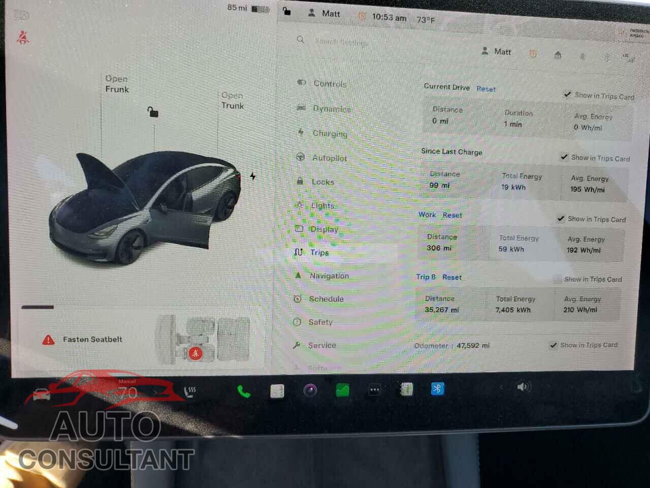 TESLA MODEL 3 2021 - 5YJ3E1EA8MF048097