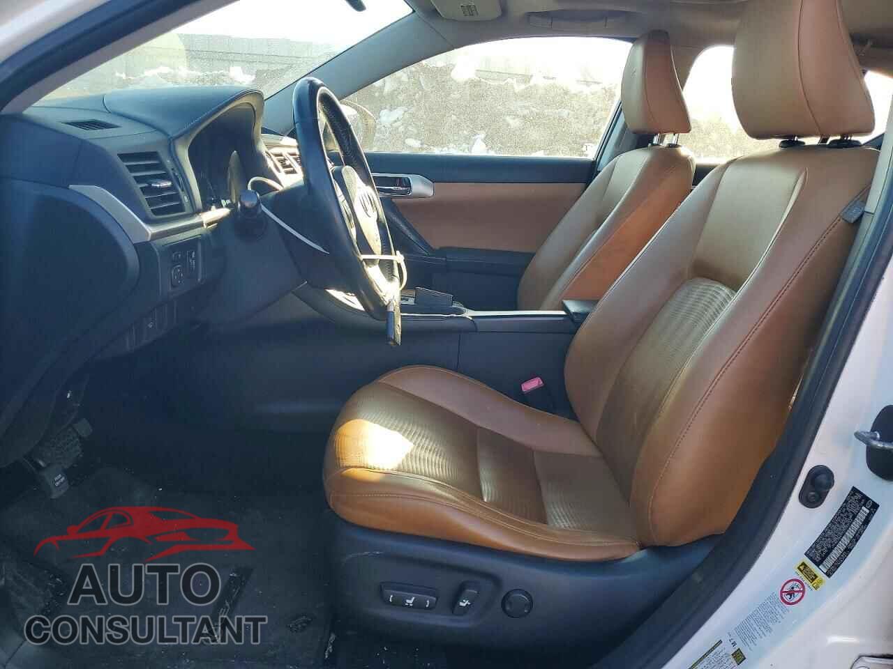 LEXUS CT 200 2012 - JTHKD5BH7C2090154