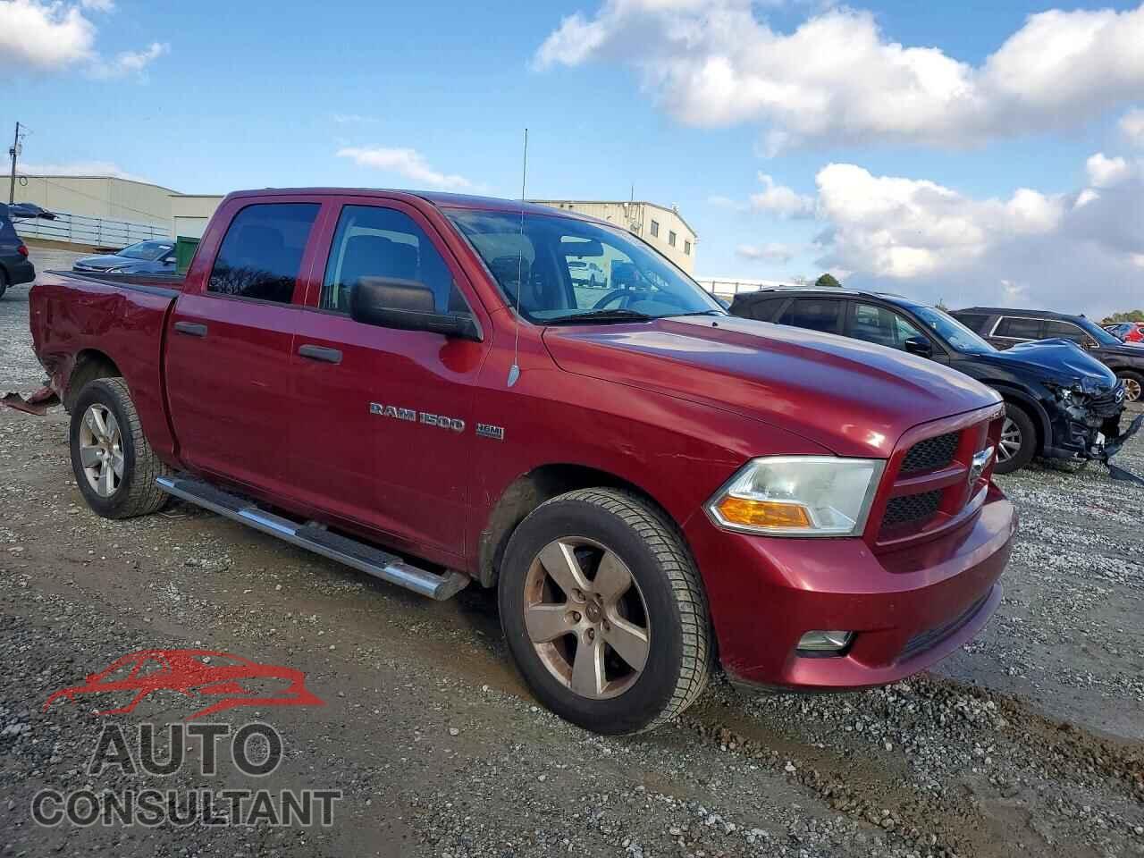 DODGE RAM 1500 2012 - 1C6RD6KT9CS300495
