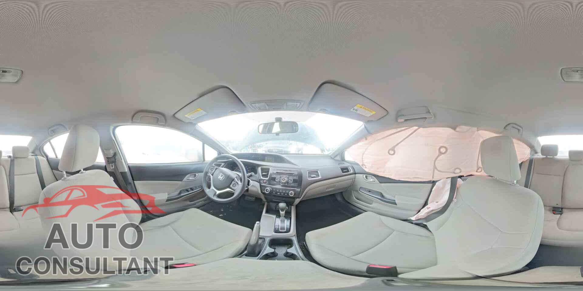 HONDA CIVIC 2013 - 19XFB2F55DE080718