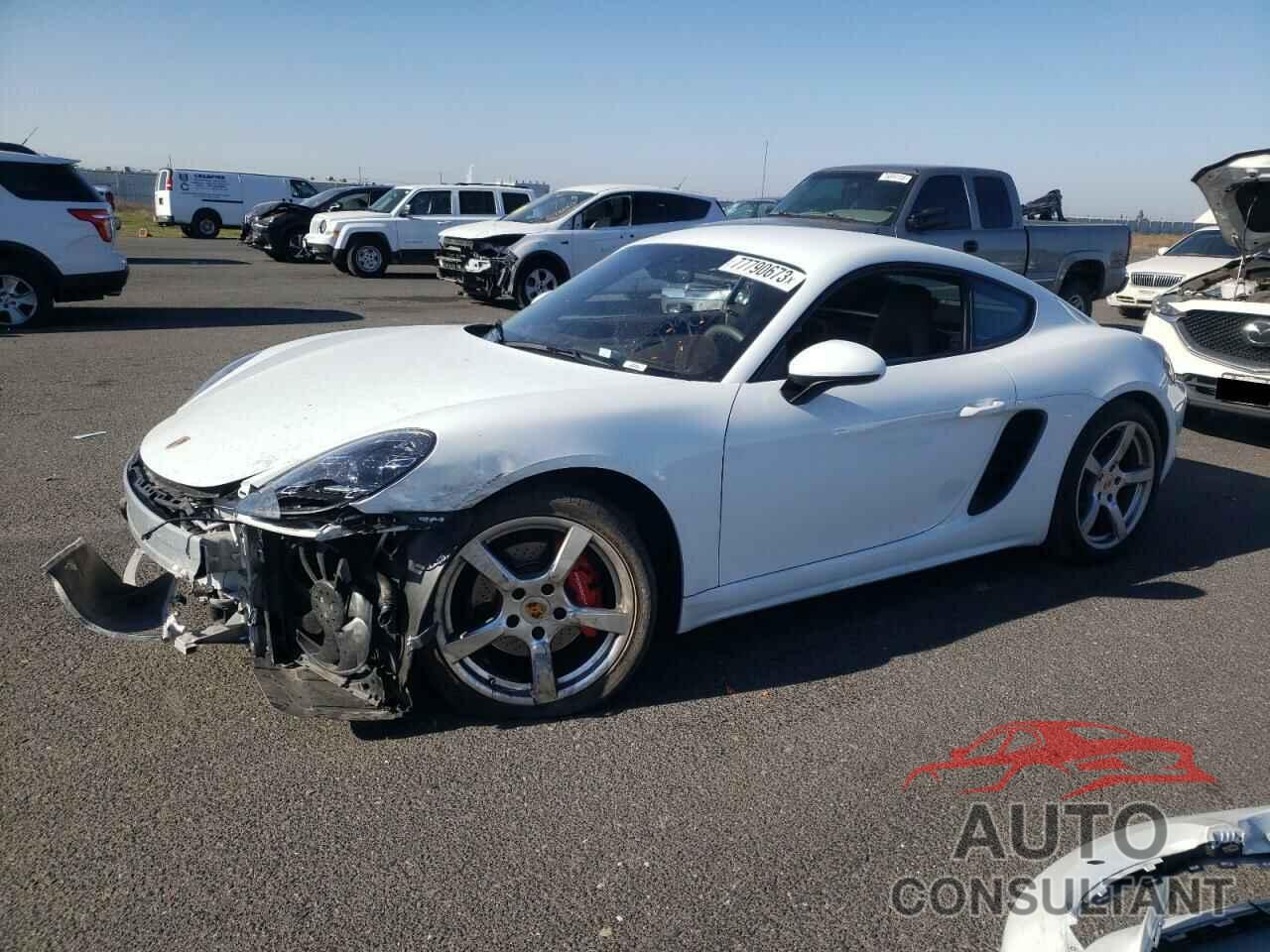 PORSCHE CAYMAN 2018 - WP0AB2A8XJK279624