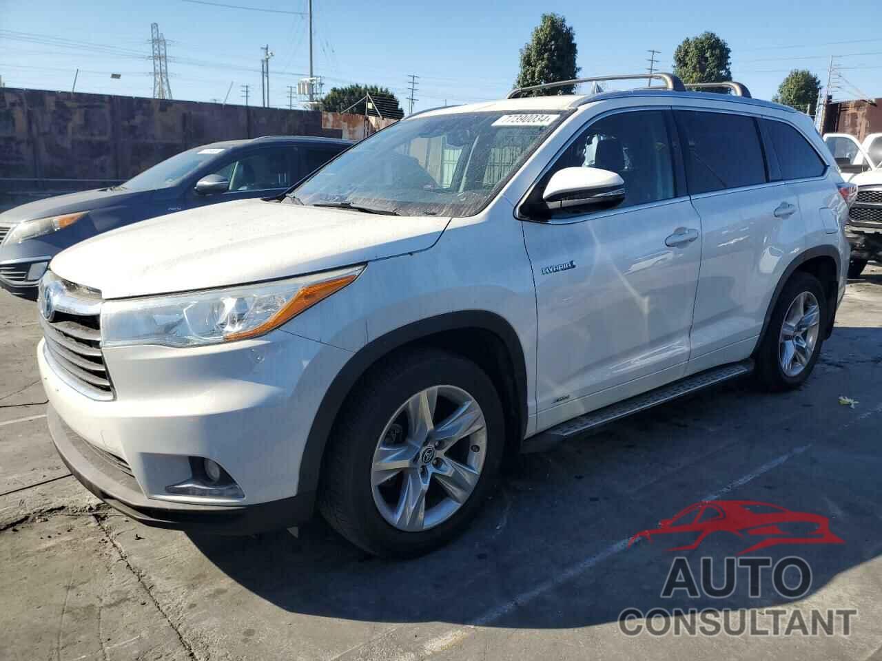 TOYOTA HIGHLANDER 2016 - 5TDDCRFH7GS016892