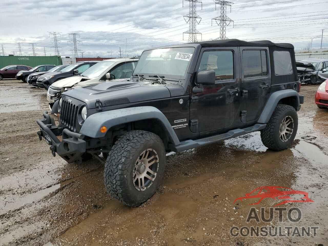 JEEP WRANGLER 2012 - 1C4BJWDG3CL134343