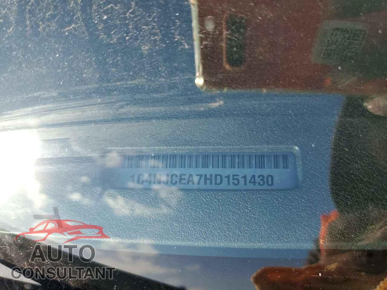 JEEP COMPASS 2017 - 1C4NJCEA7HD151430