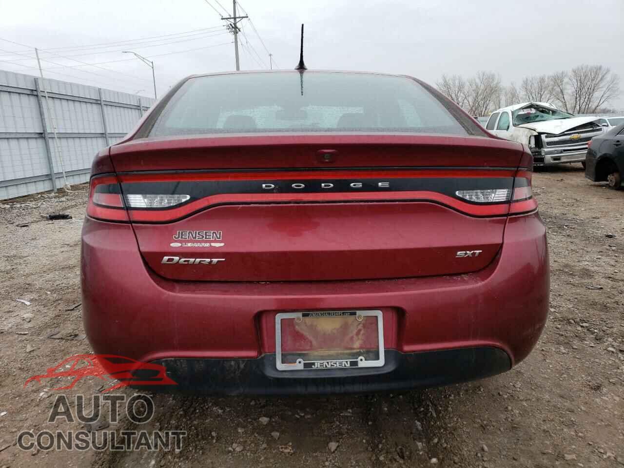 DODGE DART 2015 - 1C3CDFBB7FD298961