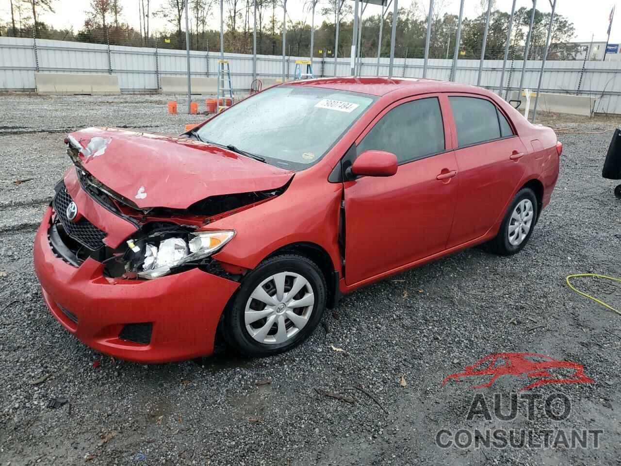 TOYOTA COROLLA 2010 - JTDBU4EE3AJ083279