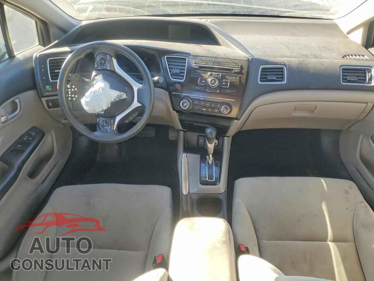 HONDA CIVIC 2013 - 19XFB2F59DE240910