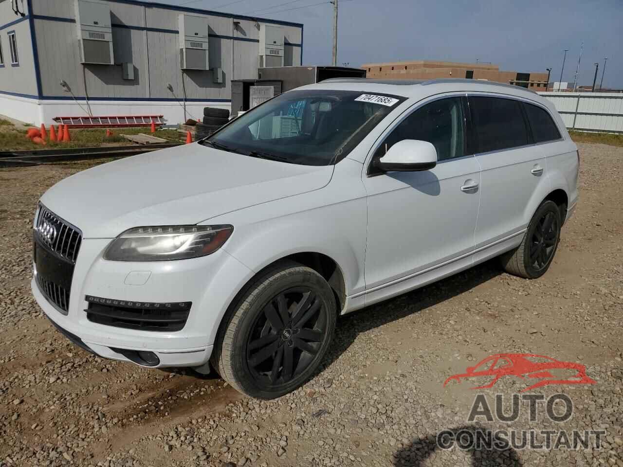 AUDI Q7 2013 - WA1VMAFE2DD004191